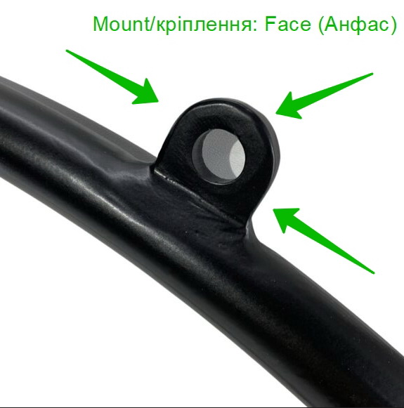 Повітряне кільце з 1 кріпленнями (HOOP-1) 