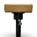 4 тростини на круглій стальній платформі