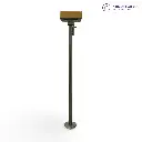 Циркові конусні трості на круглій платформі фанера