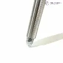 Стіл круглий для каучуку або еквілібру зі стальним каркасом