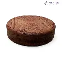 Round wooden handstand blocks for hand balance on floor (alder)