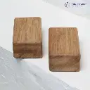 Sloped handstand blocks for hand balance (oak)