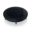 Rotating contortion podium on a static platform