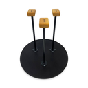 Handstand canes on round base with rotation