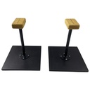 Acrobatic handstand canes “Travel” on a square base