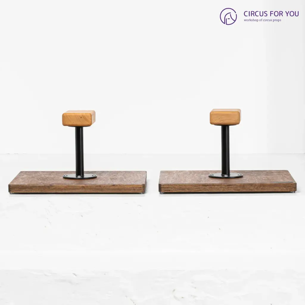 Acrobatic handstand canes “Travel” (unlaminated plywood)