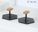 Acrobatic handstand canes “Travel” on a hexagonal base