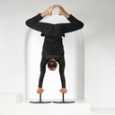 Acrobatic handstand canes “Travel” on a hexagonal base