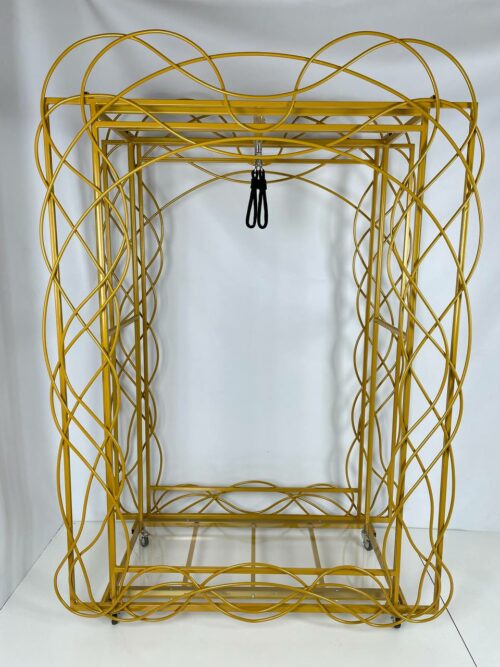 Aerial decorative frame