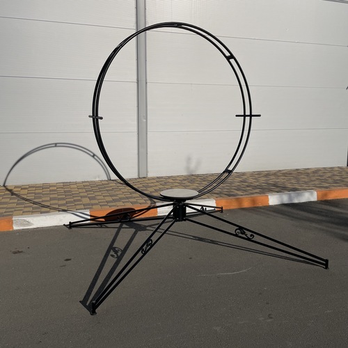 Collapsible Double Lollipop lyra (disassembles into 4 parts)