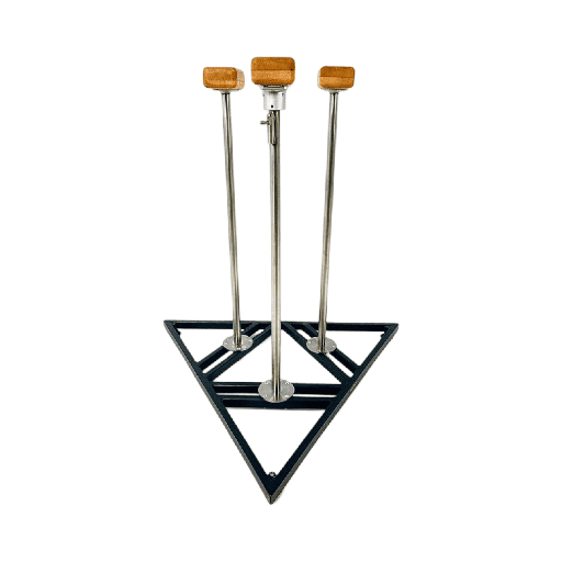 Handstand canes on triangle platform 