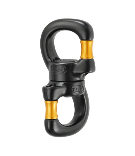 [P58 SO] PETZL Swivel OPEN machine rotation (aluminum)