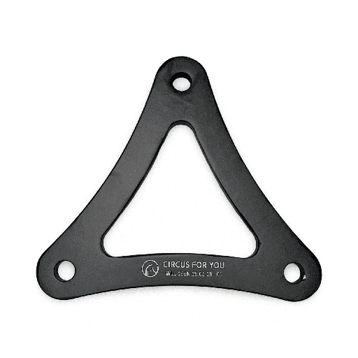 [10823] Triangular plate SOFT SHAPE for rigging 18 cm (steel)