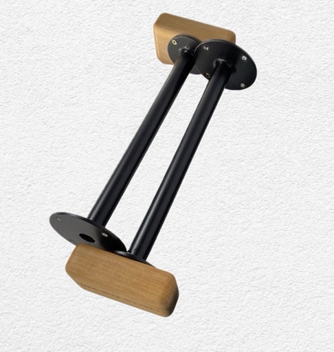 Handstand cane with round flange (sold separately)