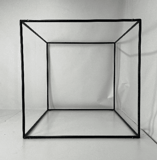 Cube for aerial gymnastics