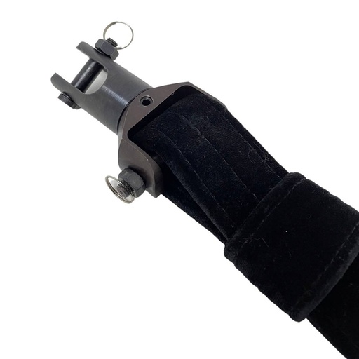 [10807] Hand-loop with swivel SHACKL-STRAP (black steel)